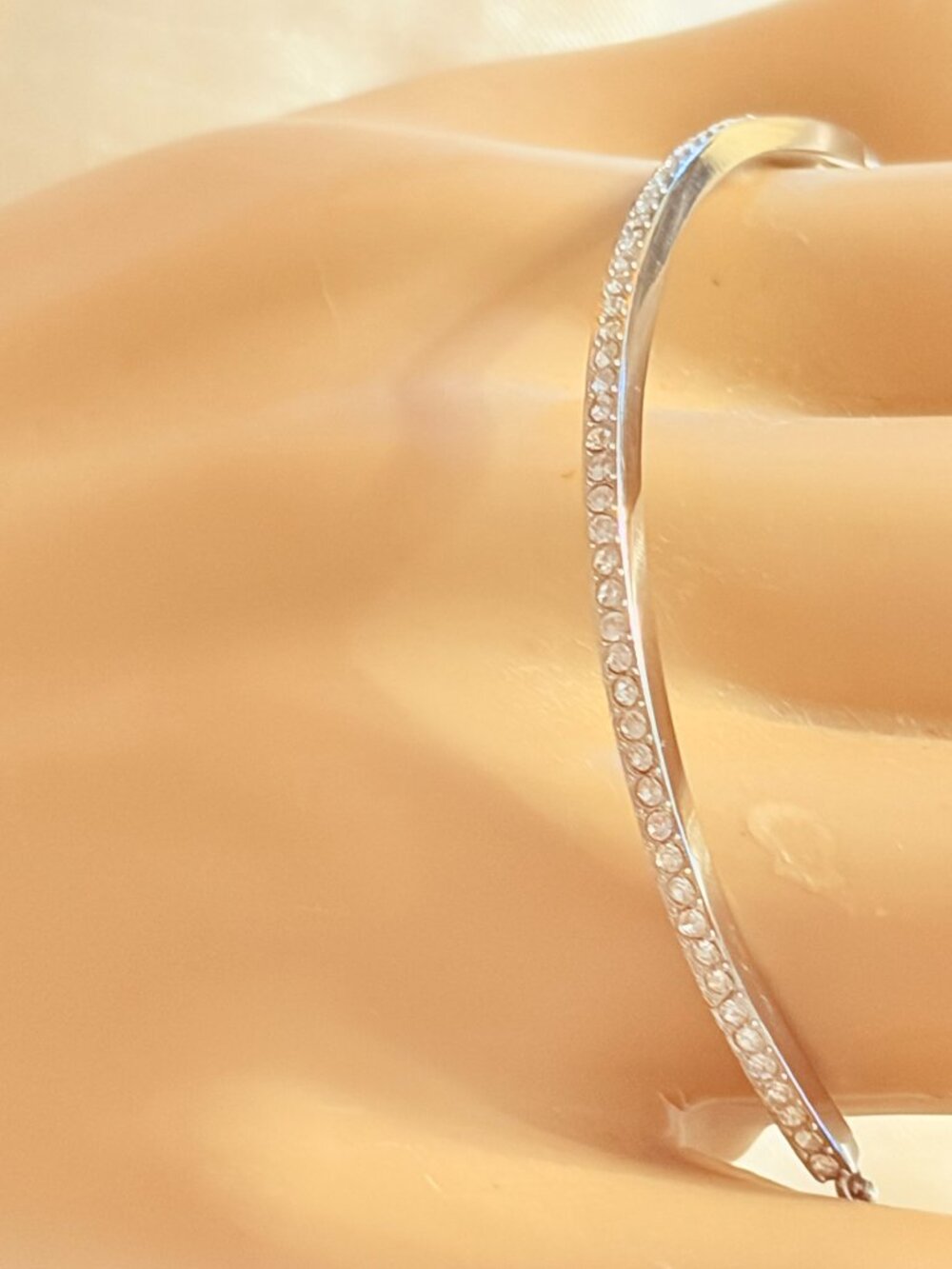 Michael Kors Brilliance Pave Bar Slider Bracelet